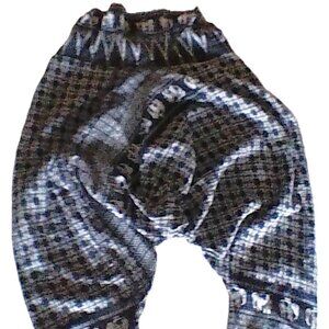 Moving Closet Close-out Unisex Harem/Genie Cotton Thailand Elephant design